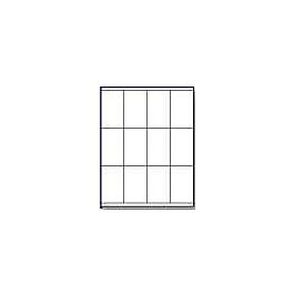 Laser Printer Label Sheets, 3.5" x 2.25"- 12 Labels/ Sheet x 100 Sheets