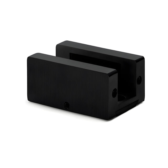 Latitude 34 Adjustable Glass Door Guide Black Stainless