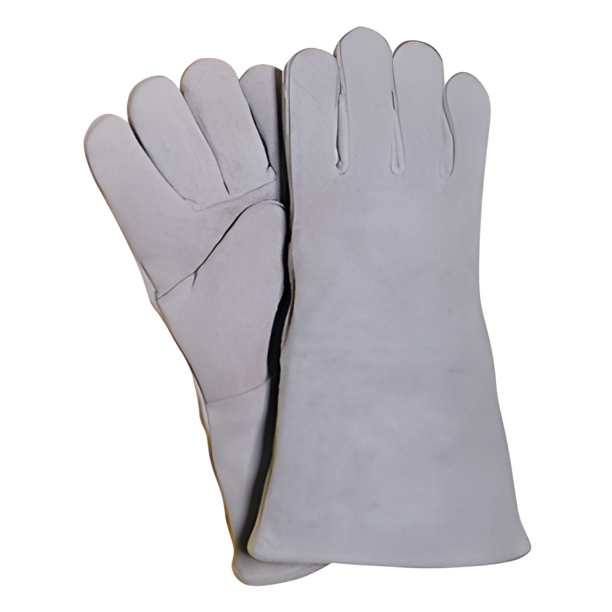 Leather Welders Gloves, 5 Finger- 12 Pr / Bag