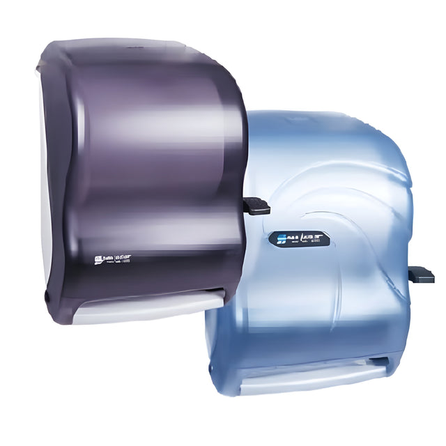 Lever Roll Towel Dispenser, Smoke- 1 Ea