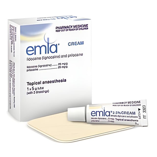 Lidocaine Tube with Dressing, 5g, 5gm