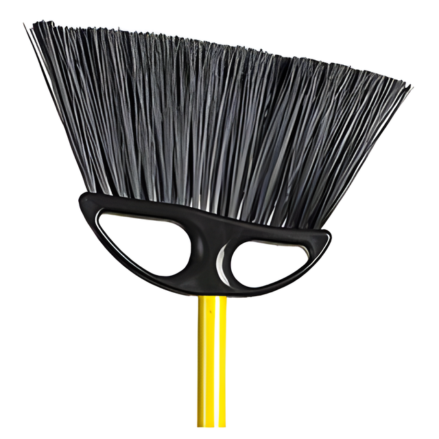 Lobby Angle Broom, 9" Head Width with 36" Handle- 1 Ea