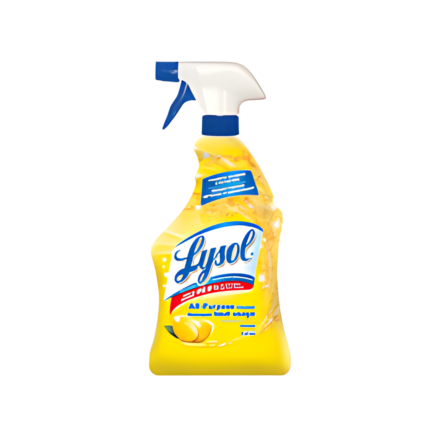 Lysol All Purpose 4 in 1, Lemon Scent- 650 mL x 12 Bottles / Case