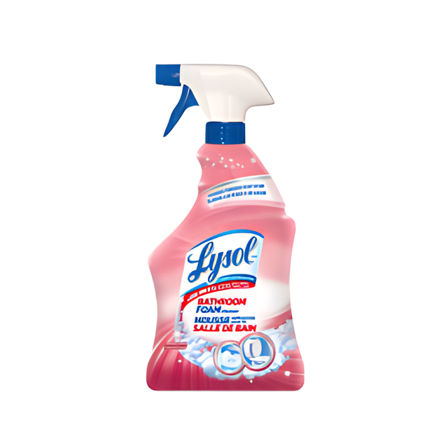 Lysol Bathroom All Purpose Foam Cleaner, Trigger Spray, Summer Fresh- 950 mL x 9 Bottles / Case