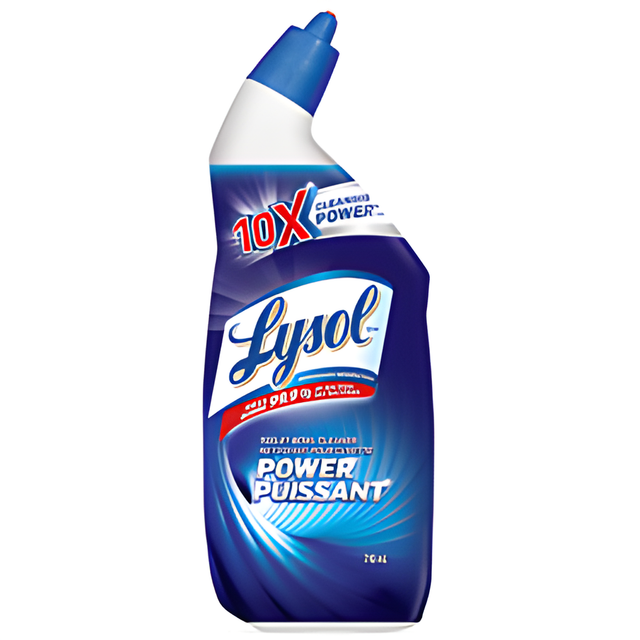 Lysol Toilet Bowl Cleaner, Power – 710 mL x 9 Bottles / Case