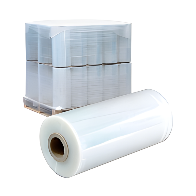 Machine Roll Pallet Wrap, Ultra High Performance, 48 Gauge, 19.7" x 6000' – 50 Rolls / Skid