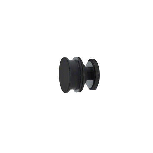 CRL Matte Black Deluxe 180-Degree Serenity Series Sliding Shower Door System – Frameless, Modern Bathroom Hardware
