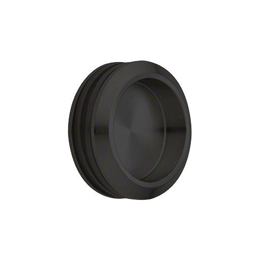 CRL Matte Black Deluxe 180-Degree Serenity Series Sliding Shower Door System – Frameless, Modern Bathroom Hardware