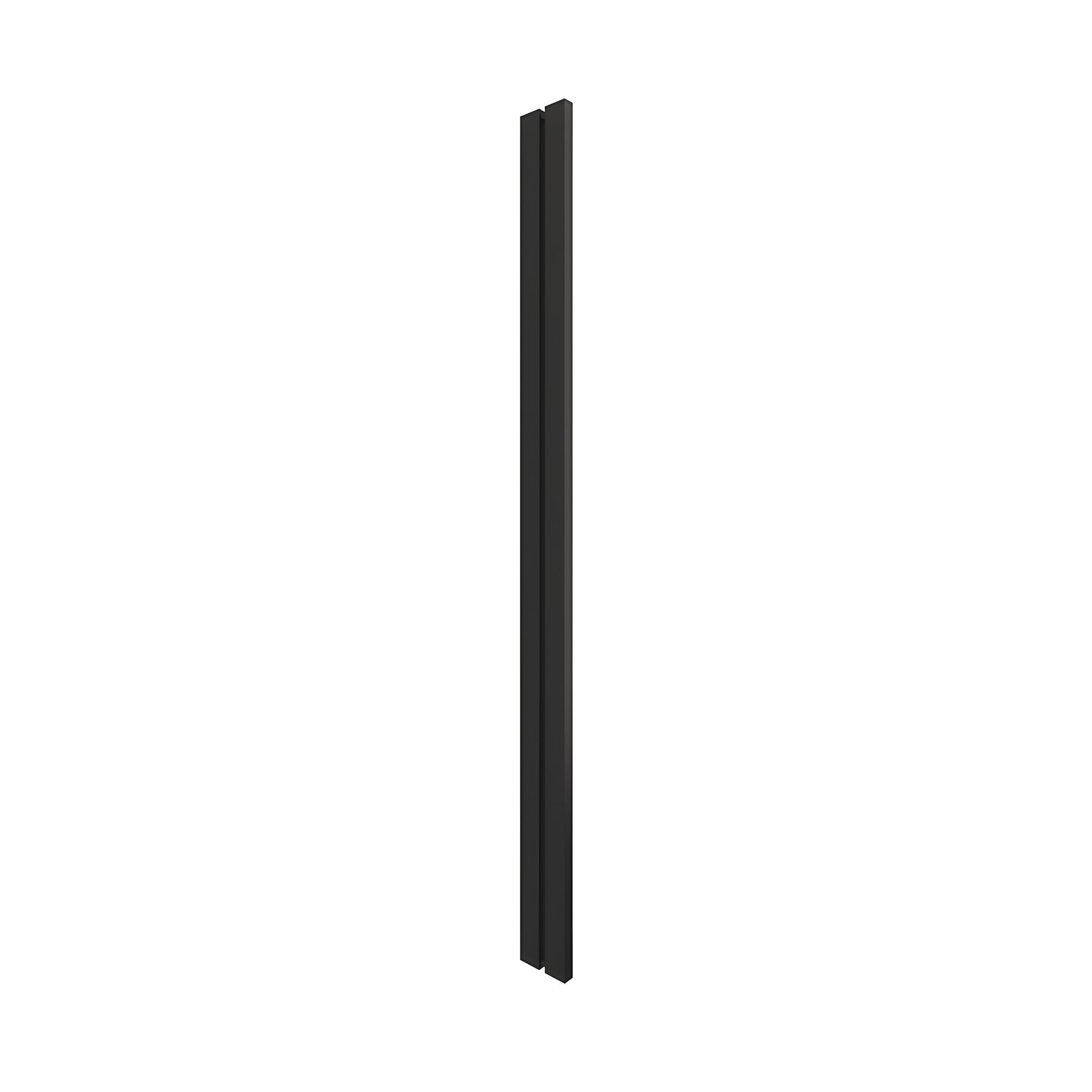 CRL Matte Black 48" Hollow Premium Handle I-Style