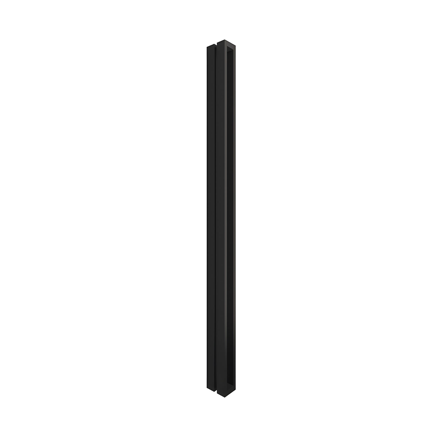 CRL Matte Black 48" Hollow Premium Handle O-Style