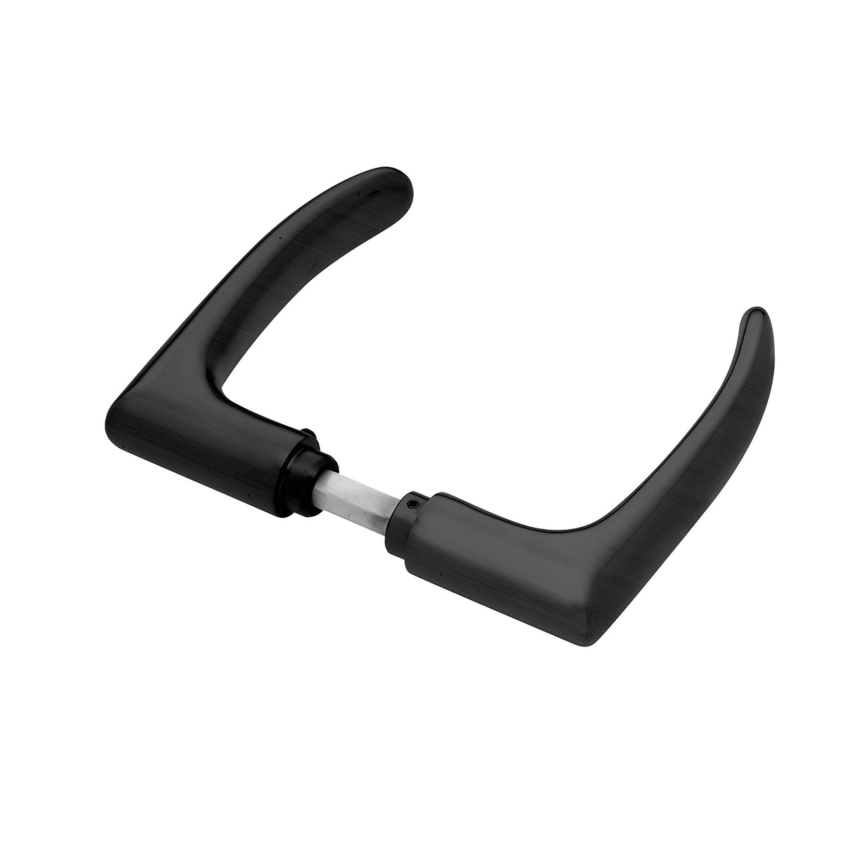 CRL Matte Black PTH Series Sculptured Style Lever Handles