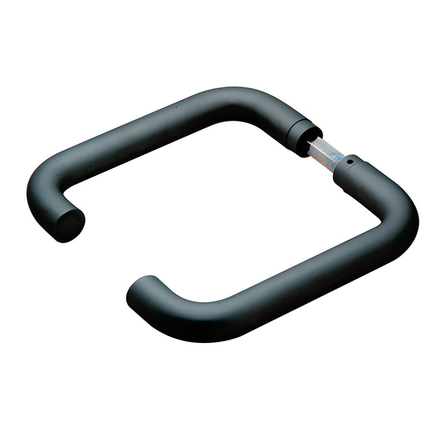 CRL Matte Black PTH Series Tubular Style Lever Handle