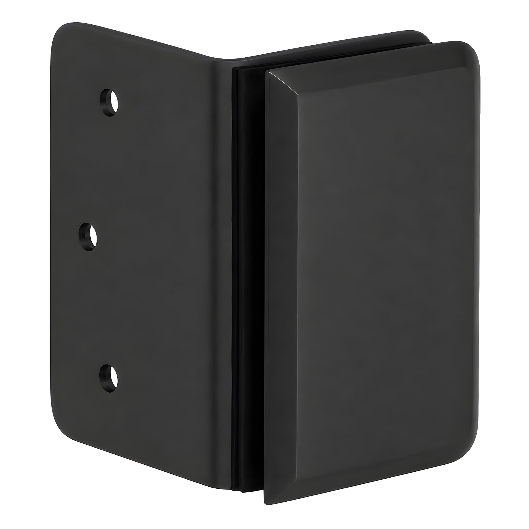 CRL Matte Black Pinnacle and Prima Series Wall Mount Bracket