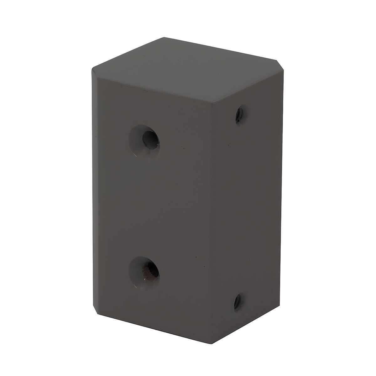 CRL Matte Bronze Surface Mount Strike Plate Block