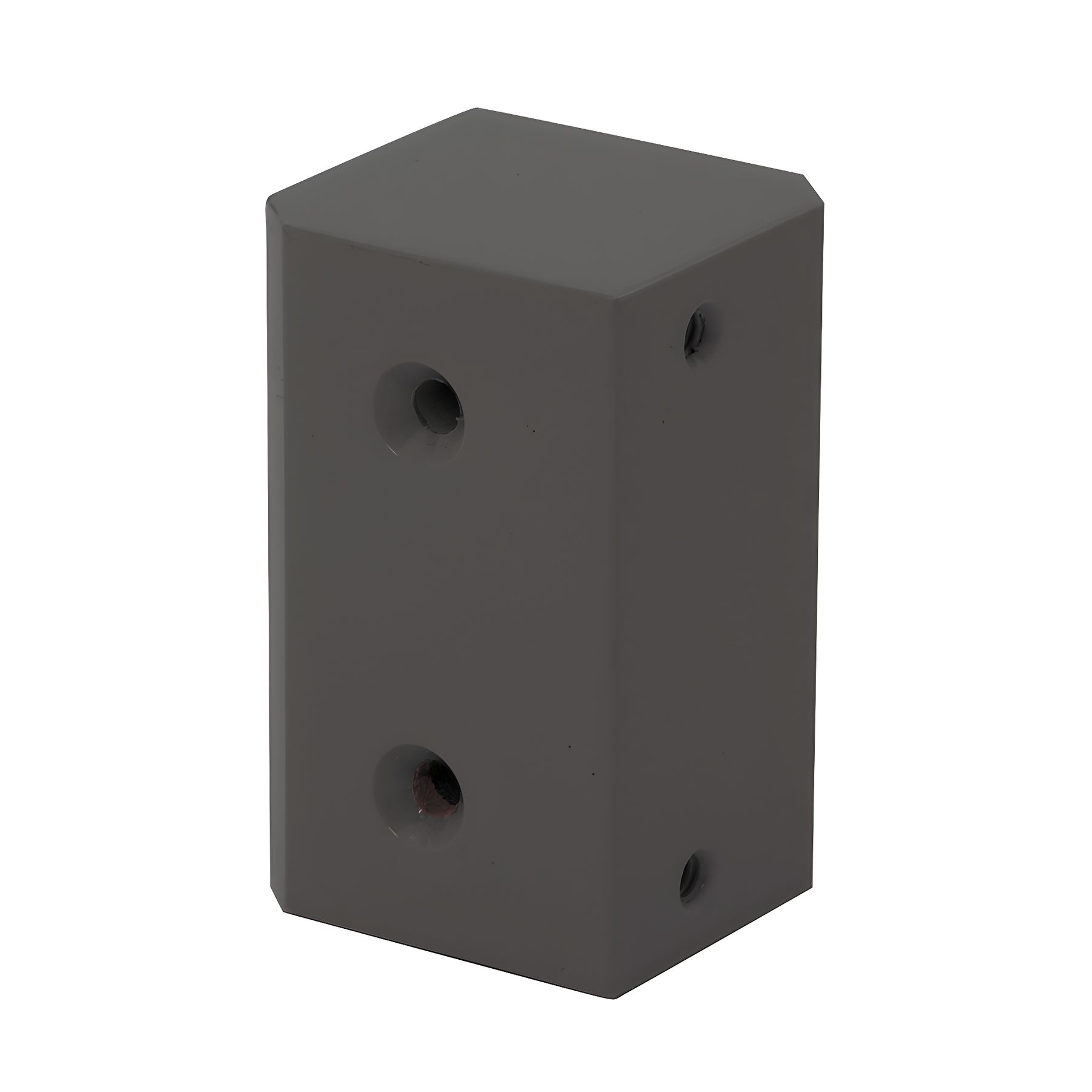CRL Matte Bronze Surface Mount Strike Plate Block