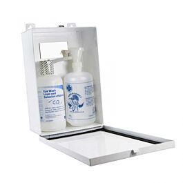Metal Eyewash Station Cabinet with Gasket, Dual- 1 Ea