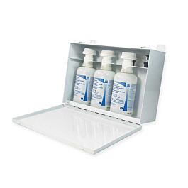 Metal Eyewash Station Cabinet with Gasket, Triple- 1 Ea