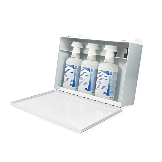 Metal Eyewash Station Cabinet with Gasket, Triple- 1 Ea