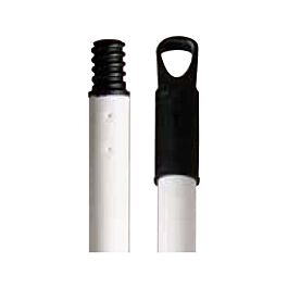 Metal Handle, Threaded, White, 48"- 1 Ea
