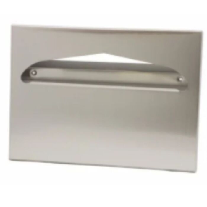 Metal Toilet Seat Cover Dispenser, Square Corners - 1 Each