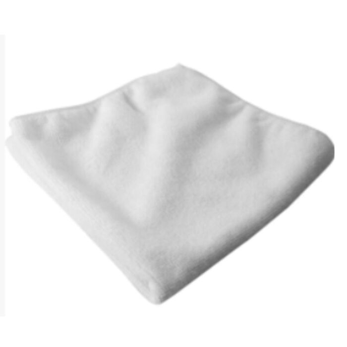 Micro Fibre Cloth, 260gsm, 16 x 16, White- 10 / Bag