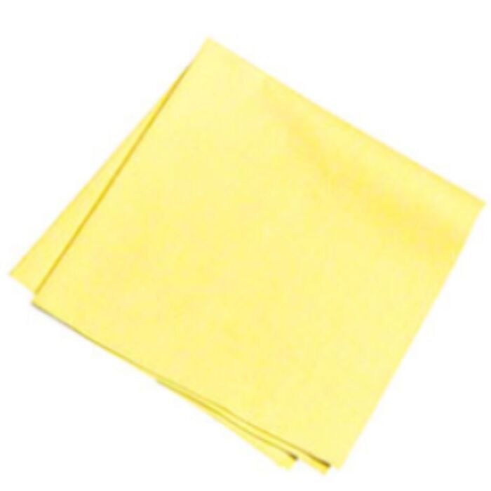Micro Fibre Cloth, 260gsm, 16 x 16, Yellow- 10 / Bag