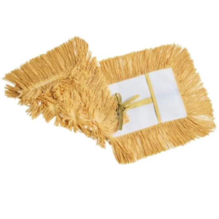 Microfiber Dust Mop, Yellow, 48"- 1 Each