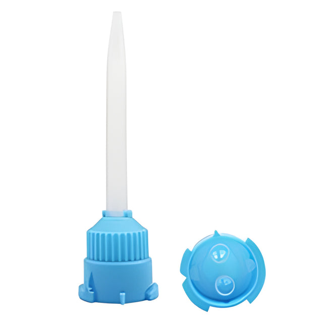 Mixing Tips, Blue / White, 25 / Bag