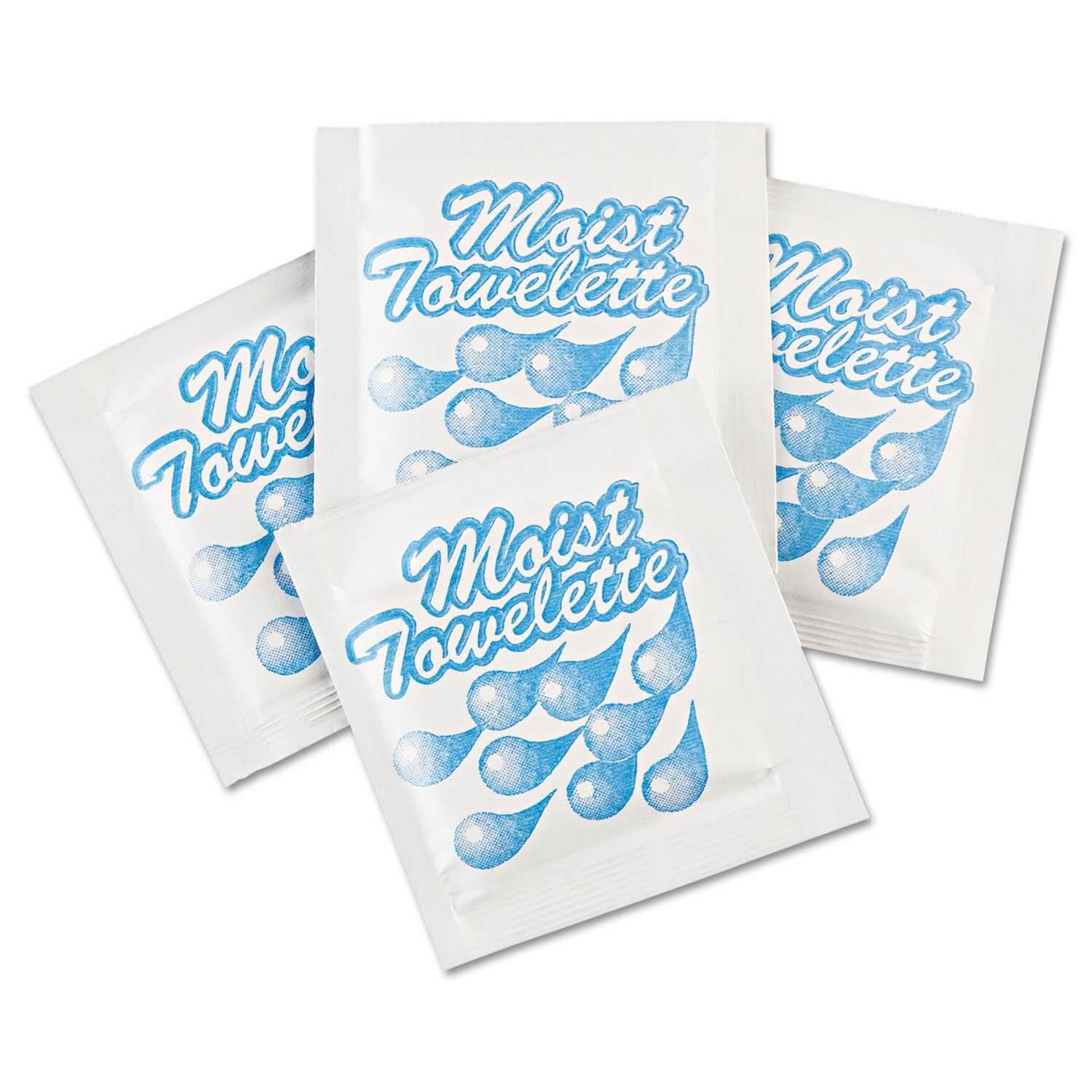 Moist Towelettes, 4" x 7"- 1000 / Case
