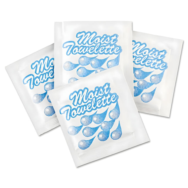Moist Towelettes, 4" x 7" – 1,000/Case