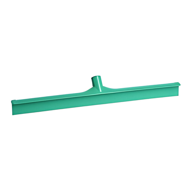 Monoblock Floor Squeegee with Scraper, 24", Green- 1 Ea