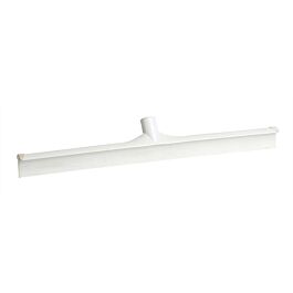 Monoblock Floor Squeegee with Scraper, 24", White- 1 Ea