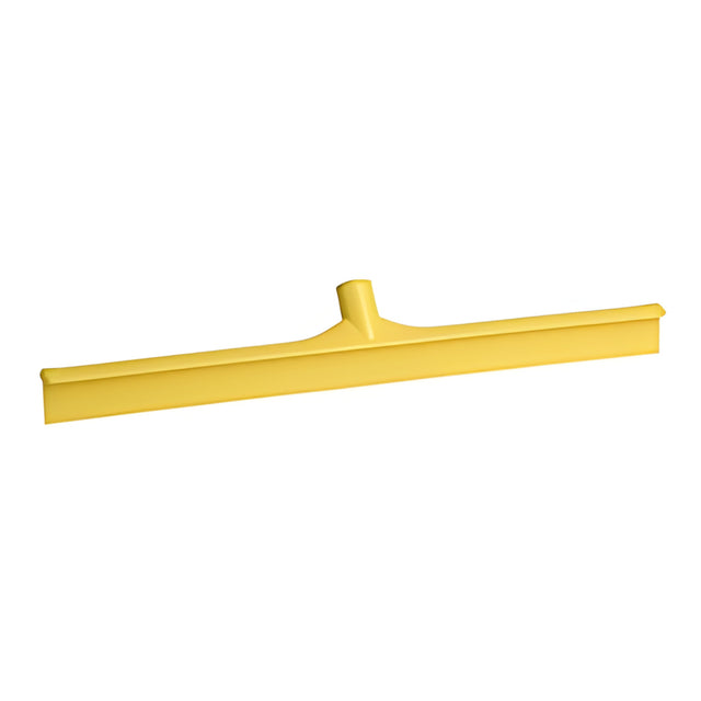 Monoblock Floor Squeegee with Scraper, 24", Yelllow- 1 Ea