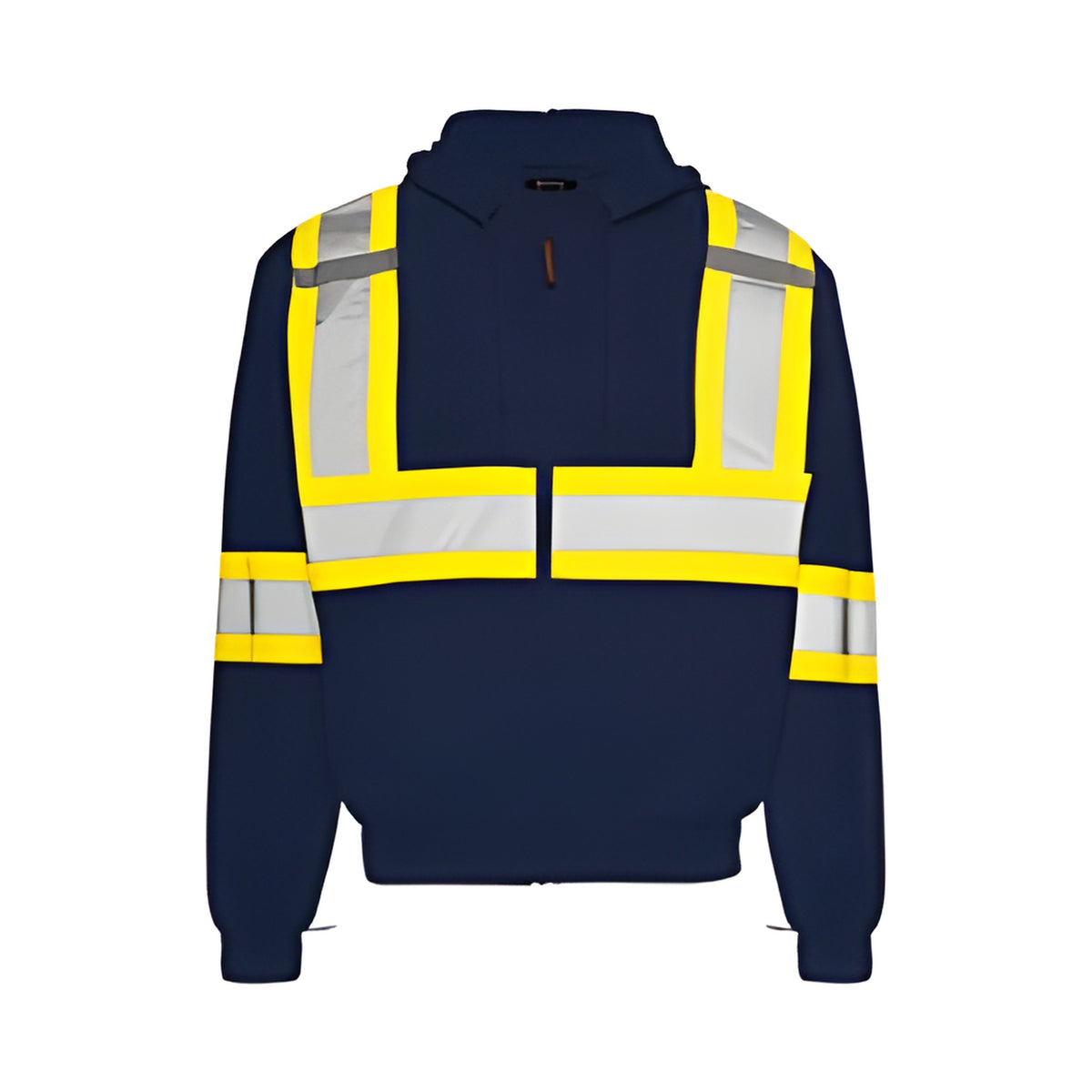 Hoodie with Detachable Hood 4" RT, Navy Blue, Large- 1 Each