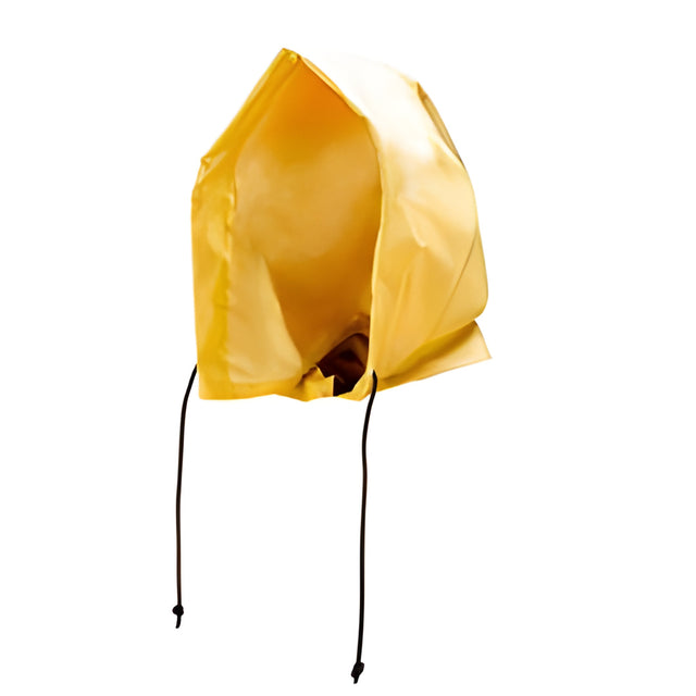 Neoslick Rain Hood, Vulcanized Neoprene Rubber, Yellow – 1 EA, One Size Fits All
