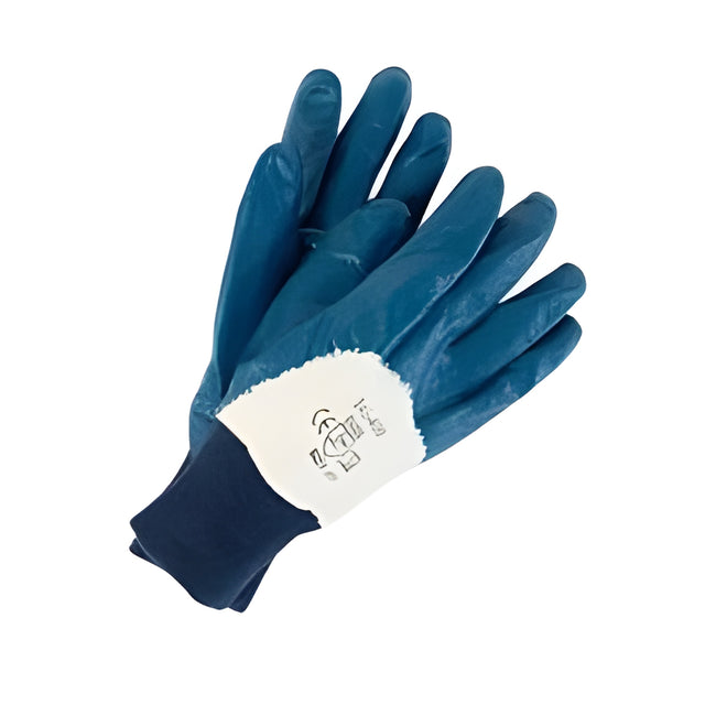Nitrile Coated Jersey Gloves, 3/4 Coat, Sz 08 (Medium) – 12 Pairs/Bag
