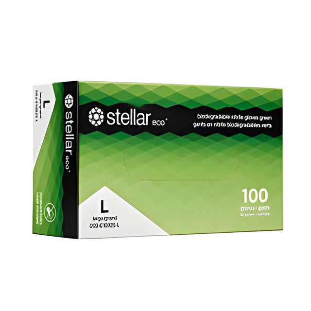 Nitrile Gloves, Green, Large – 100/Box
