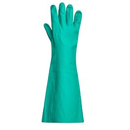 Nitrile Gloves, Unlined, 22 mil, 18" Sz 10 (XL)- 12 Pr / Bg