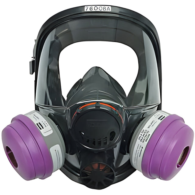 North 7600 Series Full Mask Respirator, Silicione Medium/ Large