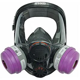 North 7600 Series Full Mask Respirator, Silicione Small- 1 Each