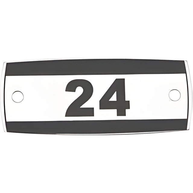 Number Plates for Kleton Lockers (#76 to #100) – Set