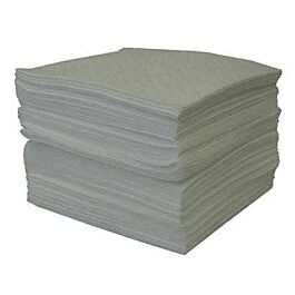 Oil Absorbant Pads, Bonded, Light Duty, 15" x 18"- 200 / Bale