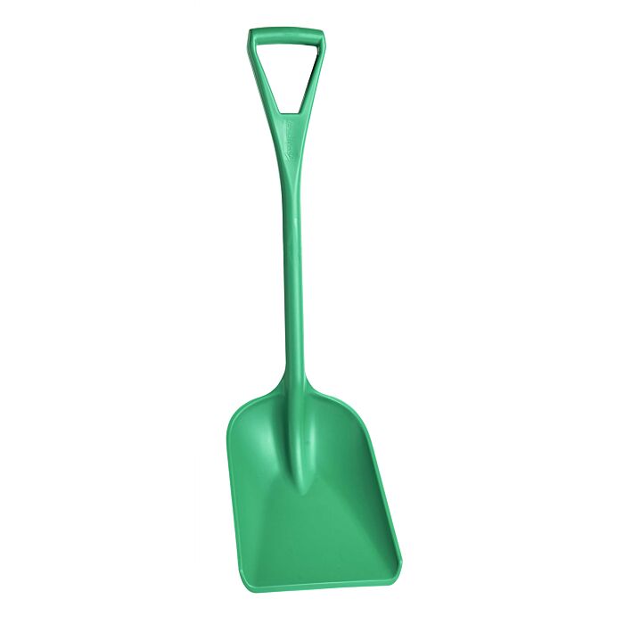 One-Piece Shovel with 10" Blade, Green- 1 Each