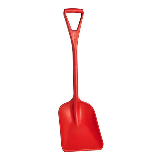 One-Piece Shovel with 10" Blade, Red