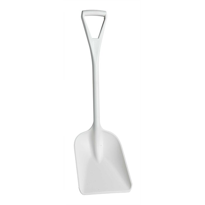 One-Piece Shovel with 10" Blade, White- 1 Each