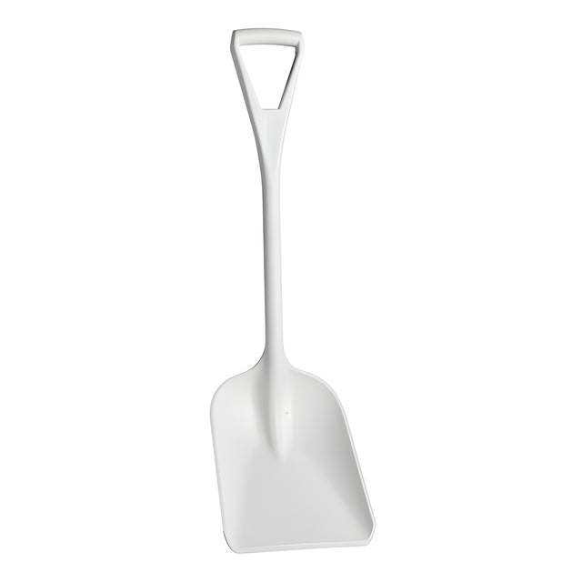 One-Piece Shovel with 10" Blade, White