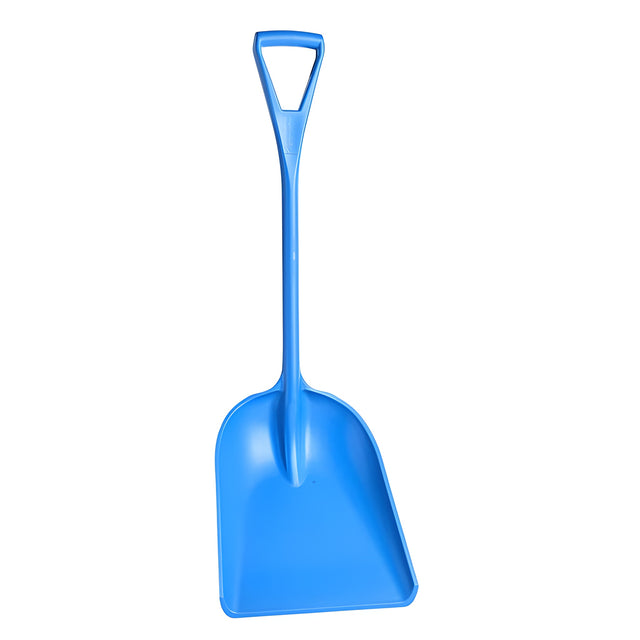 One-Piece Shovel with 14" Blade, Blue