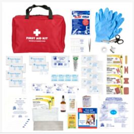 Ontario WSIB Level 1 Deluxe First Aid Kits, 6-15 People, Nylon Bag- 1 Each