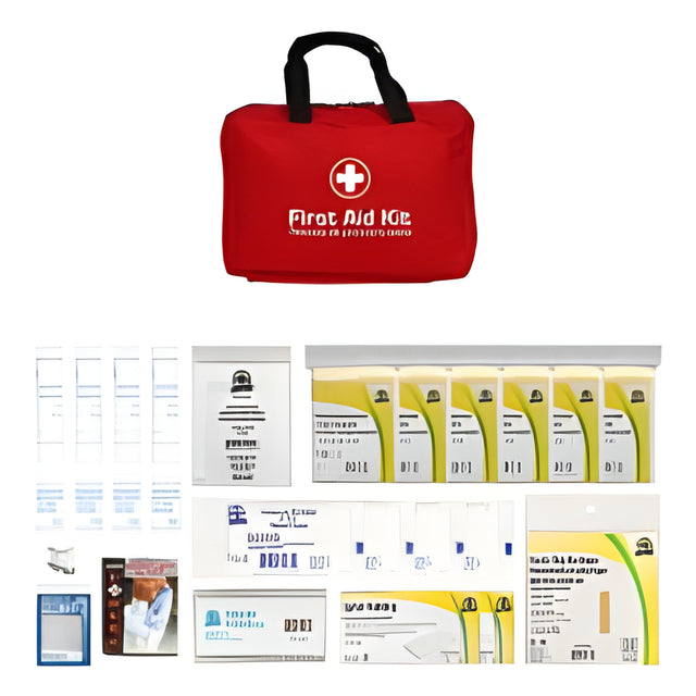 Ontario WSIB Level 1 First Aid Kits, 6-15 People, Nylon Pack, P16