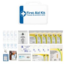 Ontario WSIB Level 1 First Aid Kits, 6-15 People, P16 Plastic Box- 1 Each